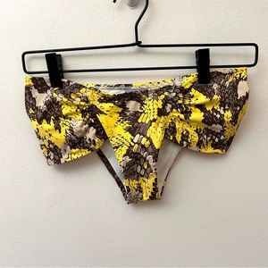 OndadeMar side ruched bikini bottoms size XS
